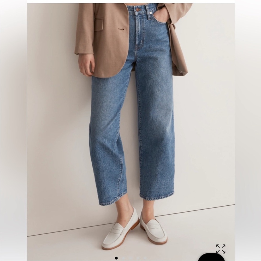 Madewell vintage wide leg crop Cresslow wash in Talls!